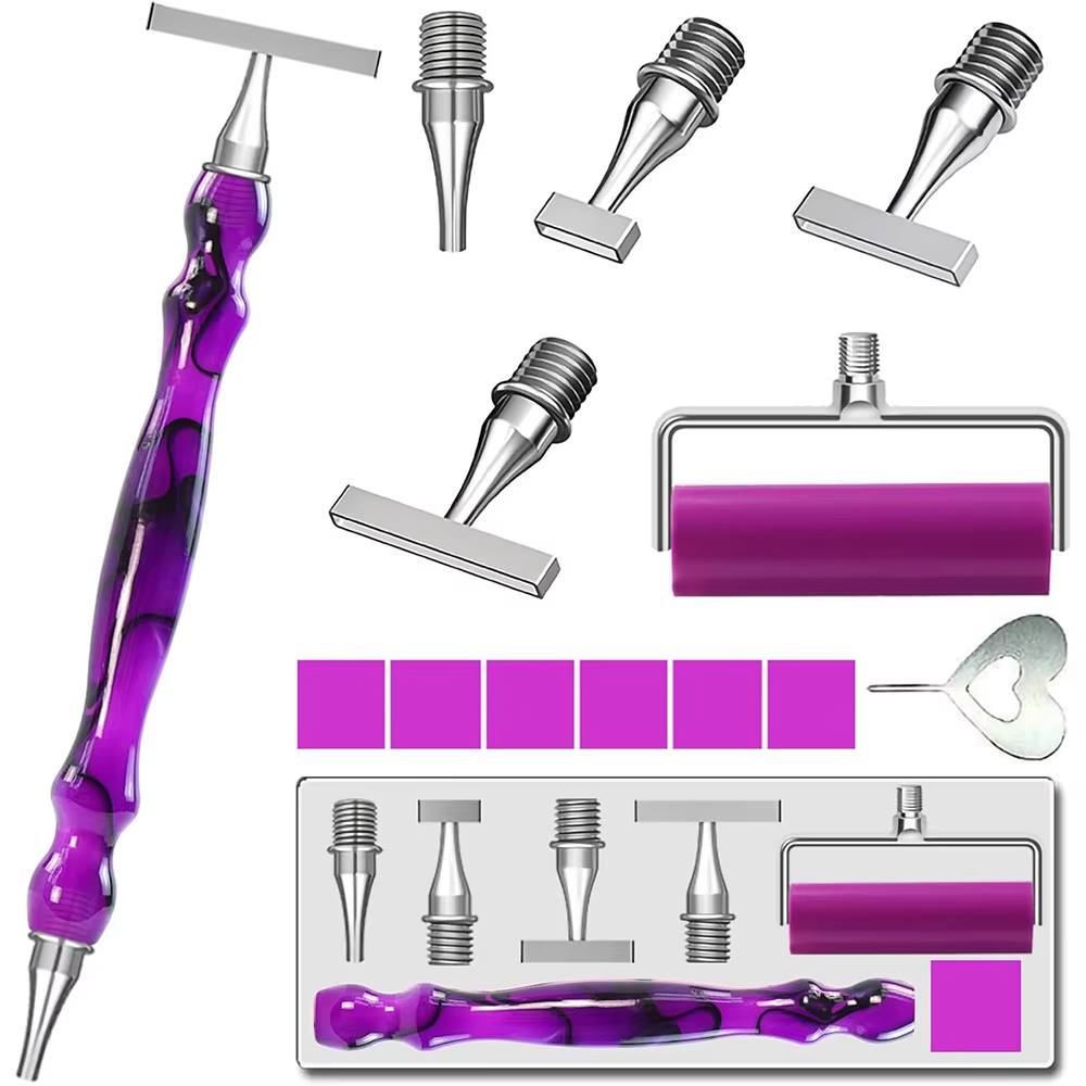 Resin Art Tool Kit - Set Pena Dotting Seni Lukis Berlian