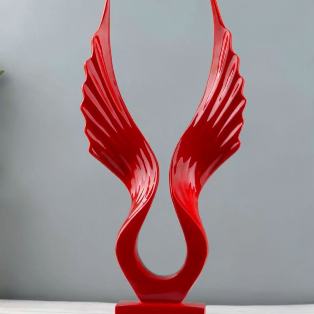 Resin Art Unique Ideas - Ornamen Sayap Malaikat yang Indah, Patung