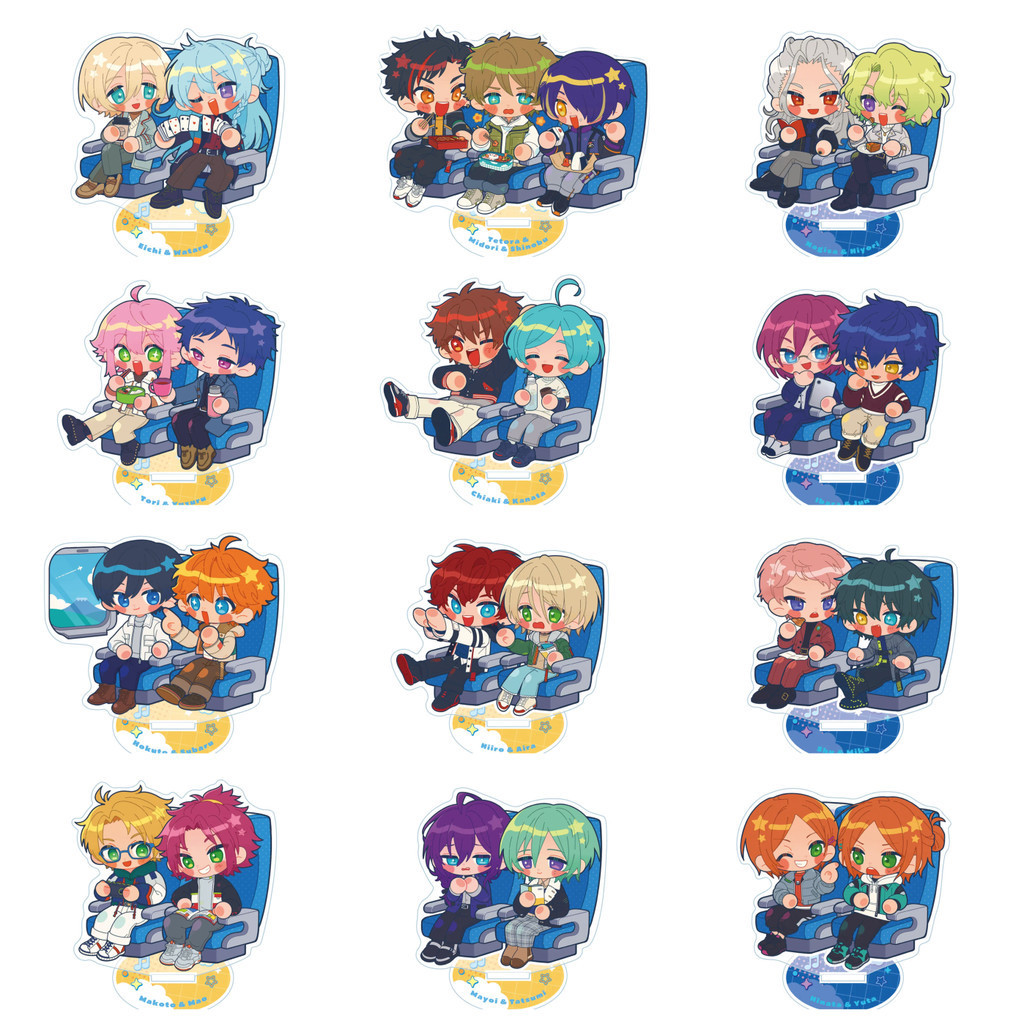 Resin Art Anime - Figur Ensemble Stars, Figur Akrilik, Model