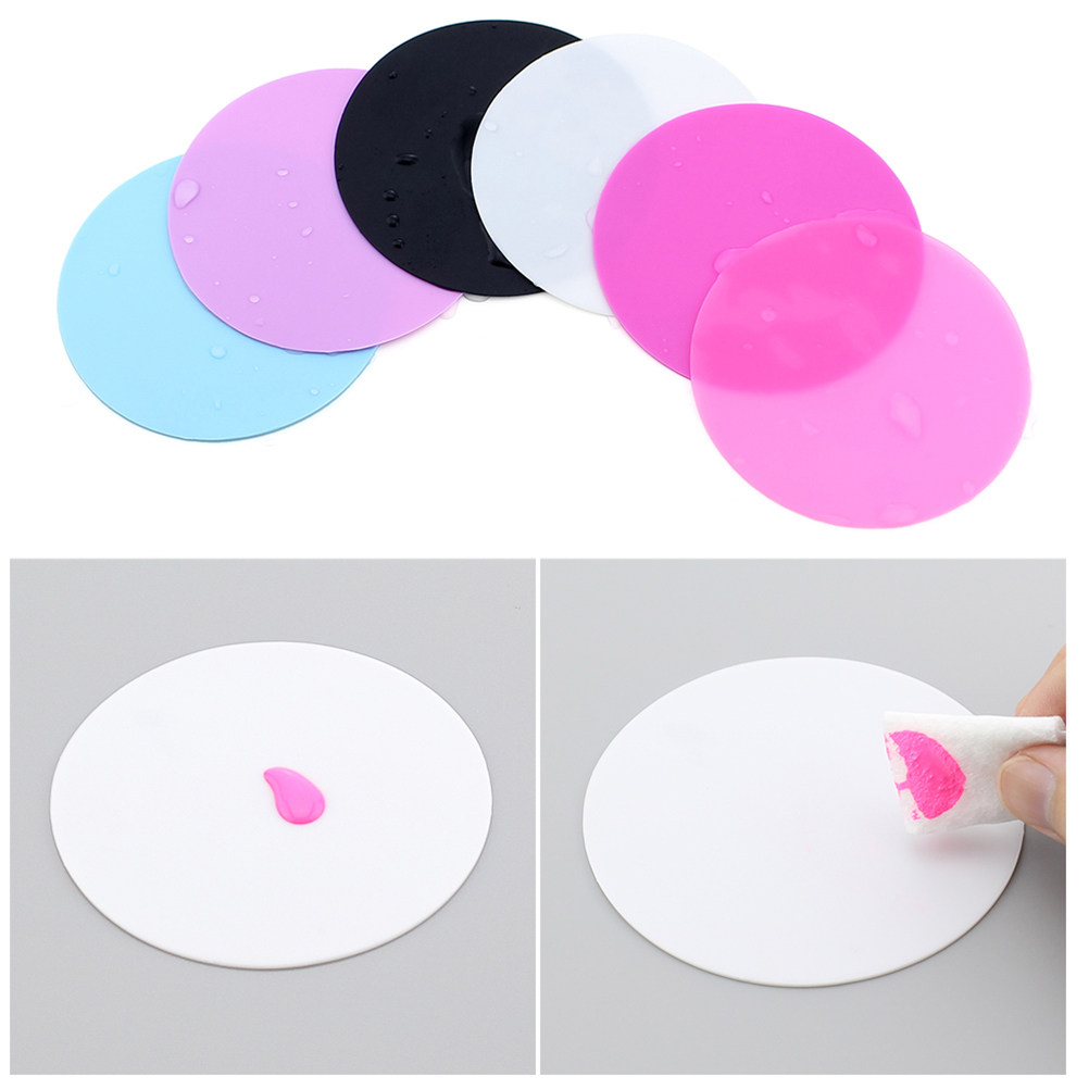Resin Art Tray - 5 Buah Palet Resin Bentuk Lingkaran