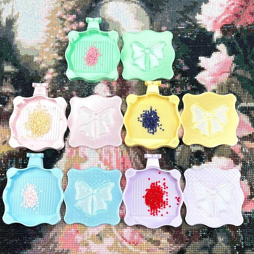 Resin Art Tray - Baki Kerajinan DIY Diamond Painting Bentuk