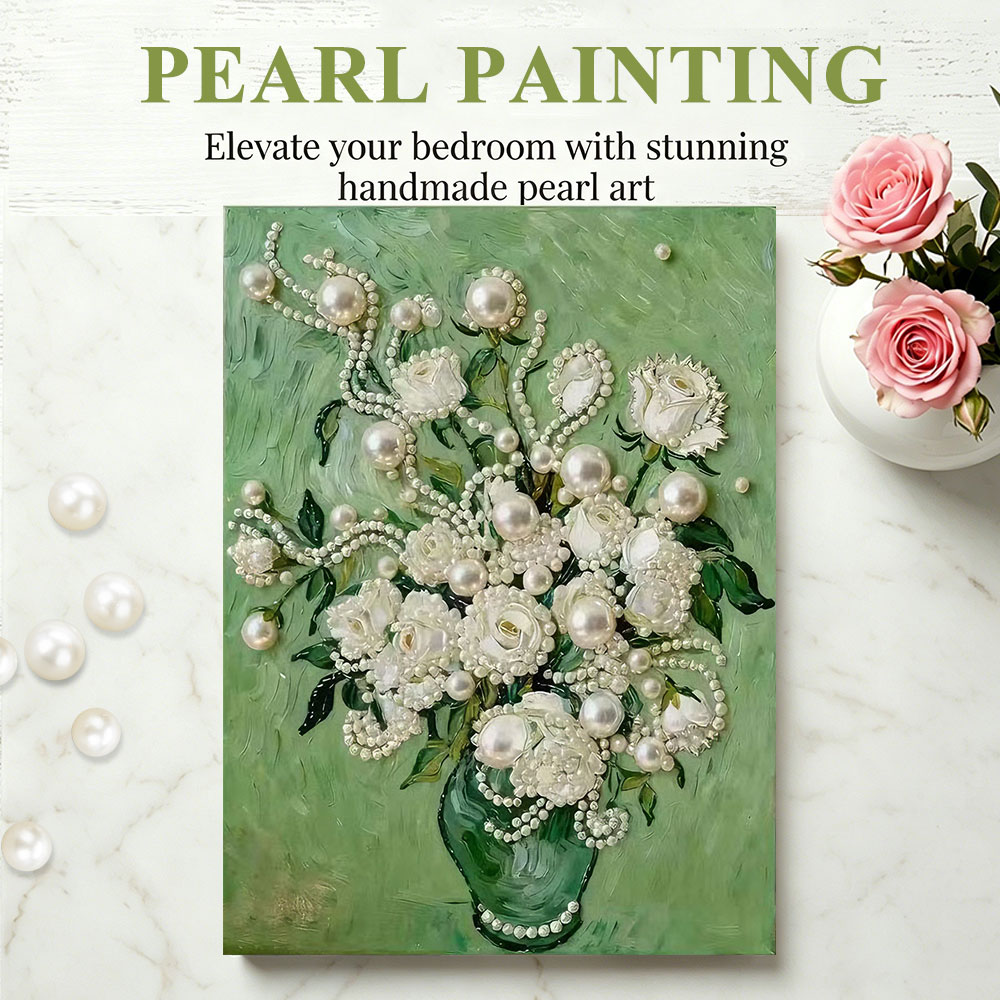 Resin Art Of Rose - Kit Lukisan Mutiara DIY Huacan untuk