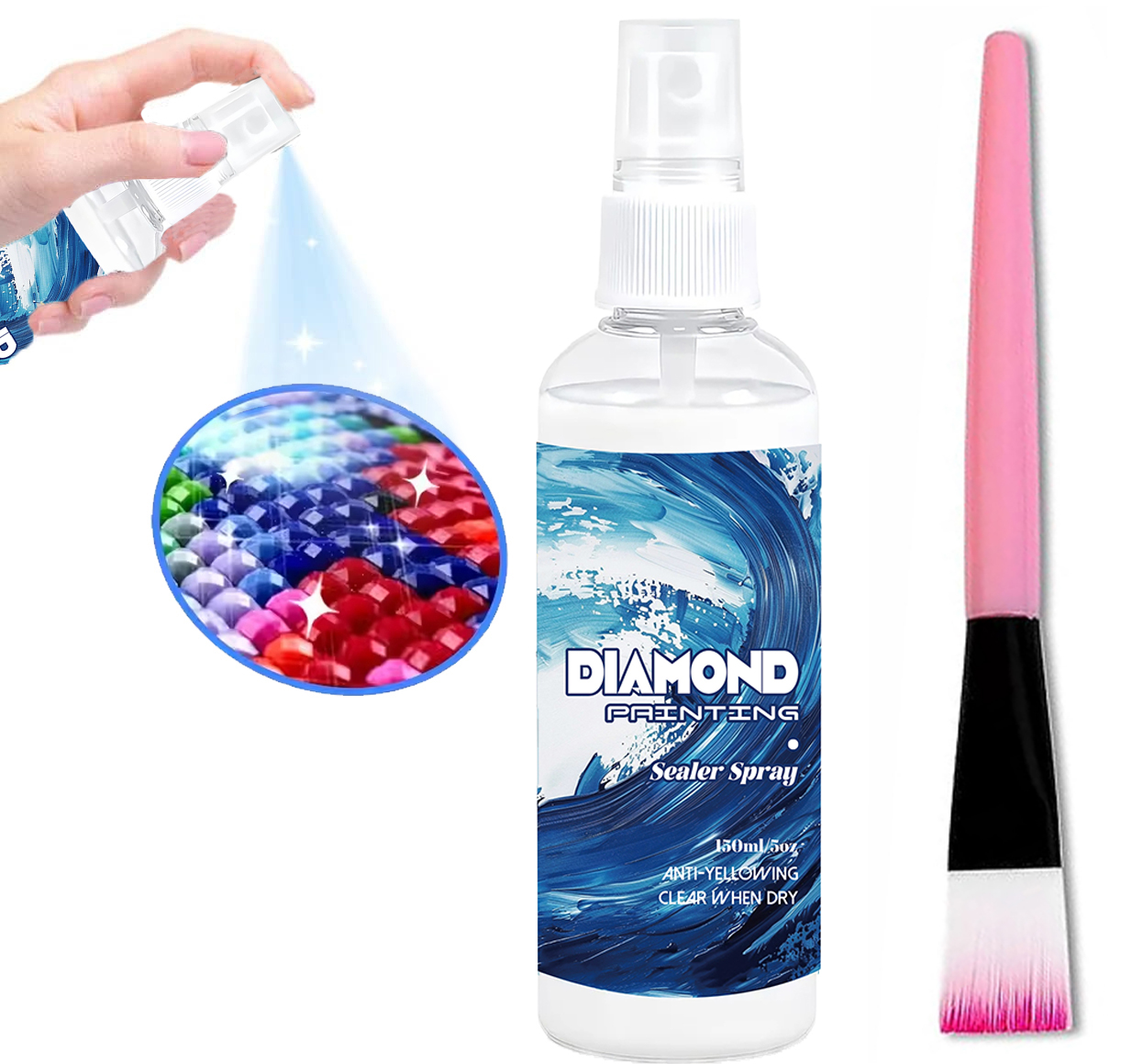 Semprotan Sealant Lukisan Berl - Resin Art Work ulasan dan harga