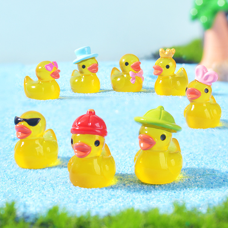Ornamen Bebek Kuning Mini Berc - Resin Art Anime ulasan dan harga