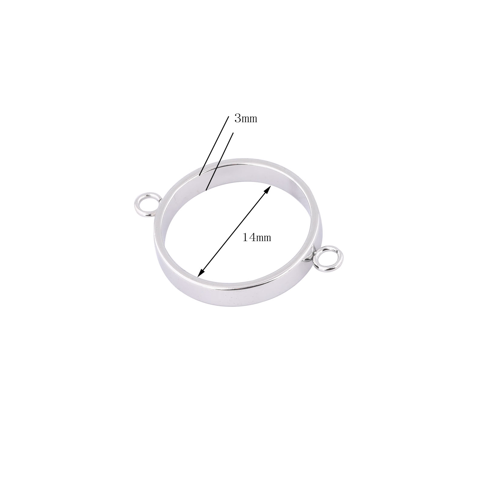 10 buah gelang Bezel terbuka b - Resin Art Notes ulasan dan harga