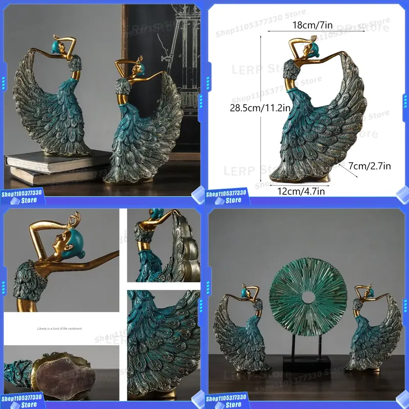 Patung Merak Resin Buatan Tang - Resin Art Unique Ideas ulasan dan harga