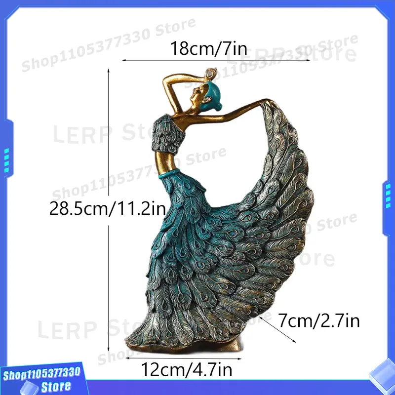 Patung Merak Resin Buatan Tang - Resin Art Unique Ideas ulasan dan harga