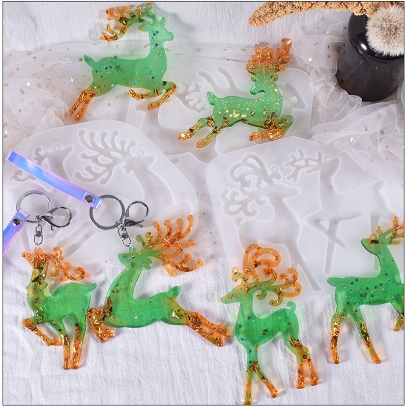 Cetakan Resin epoksi rusa Nata - Resin Art Tool Kit ulasan dan harga