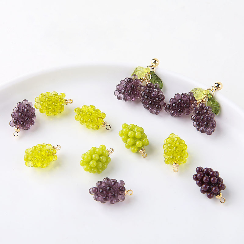 6pcs Gantungan Resin Anggur Ke - Resin Art Notes ulasan dan harga