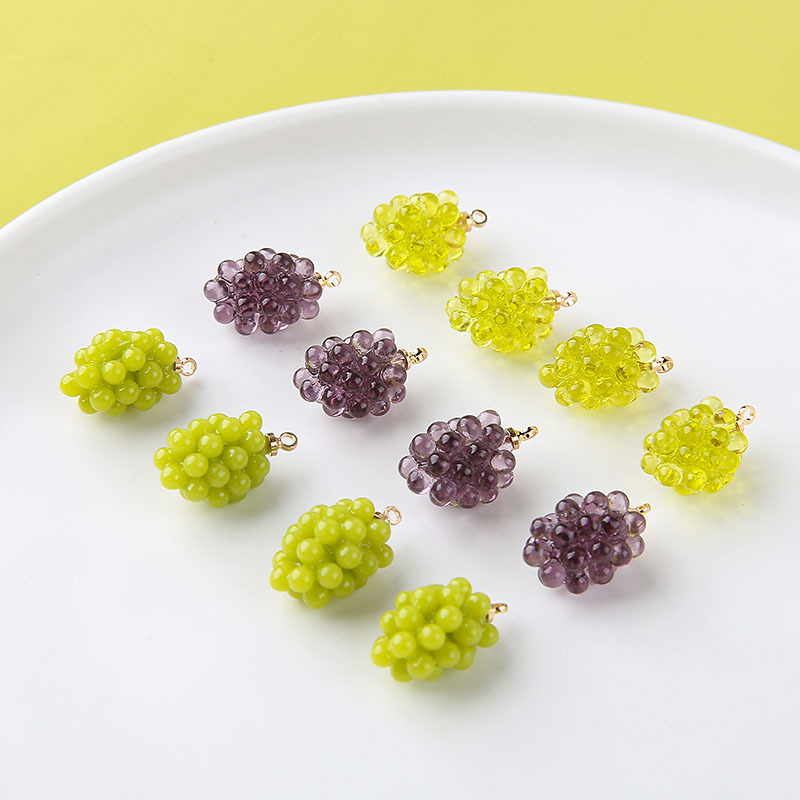 6pcs Gantungan Resin Anggur Ke - Resin Art Notes ulasan dan harga