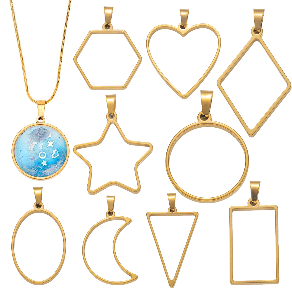 5 pcs Cetakan Resin Stainless  - Resin Art Notes ulasan dan harga