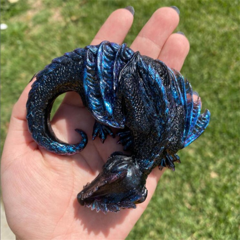 Cetakan silikon telur naga lau - Resin Art Beach ulasan dan harga
