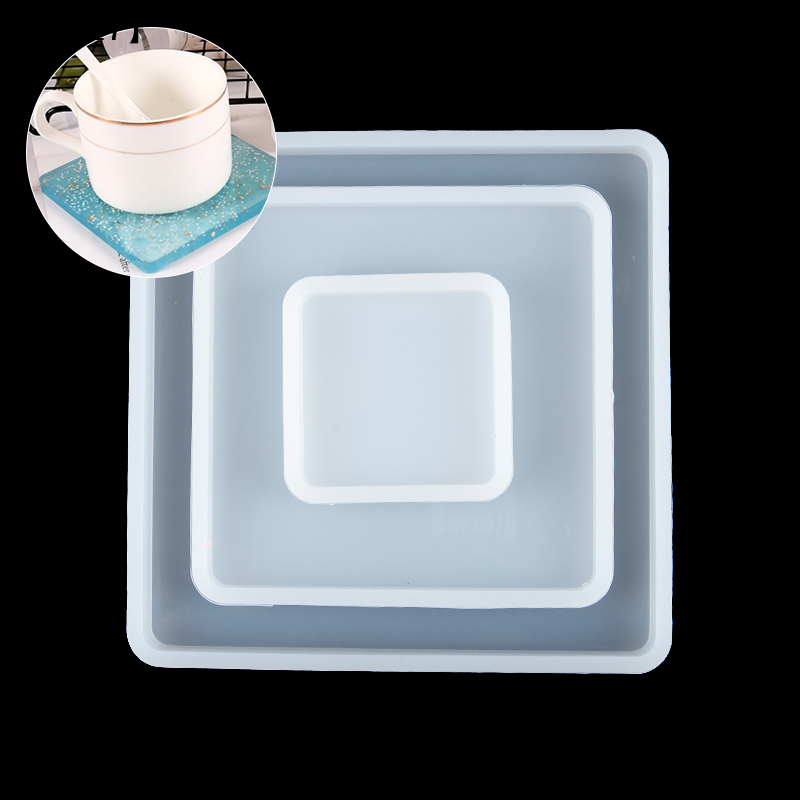 Cetakan Silikon Persegi untuk  - Resin Art Tray ulasan dan harga