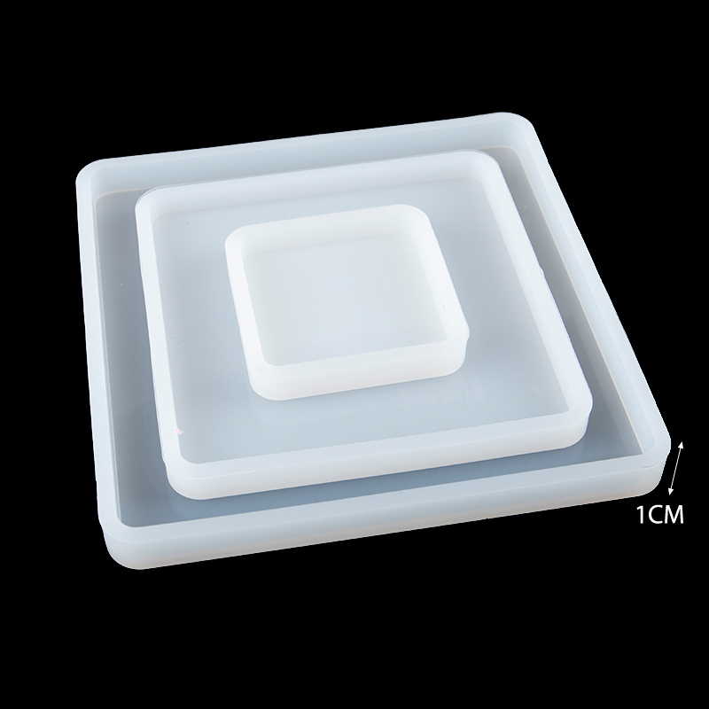 Cetakan Silikon Persegi untuk  - Resin Art Tray ulasan dan harga