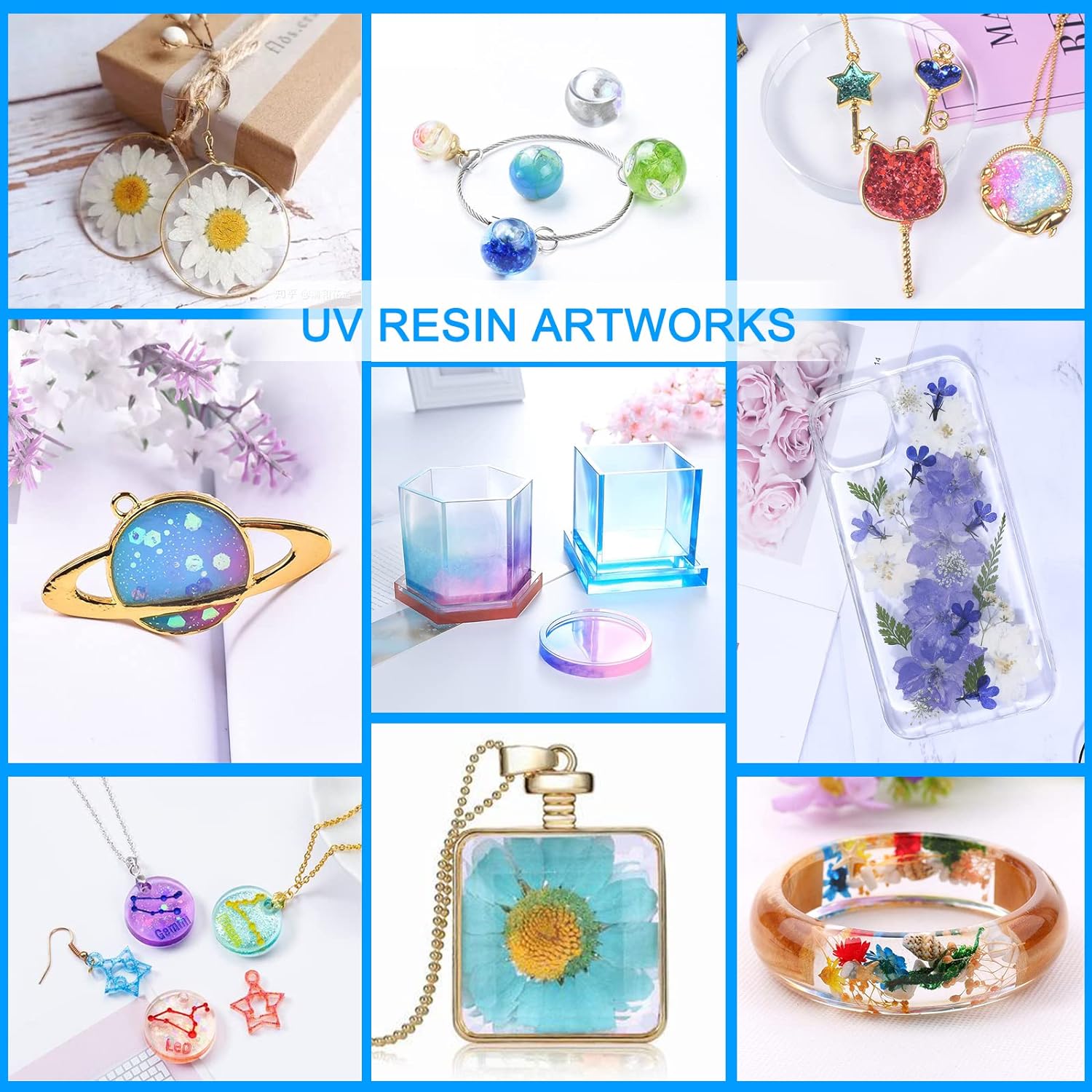 250g/500g Resin UV Transparan, - Resin Art Uv ulasan dan harga