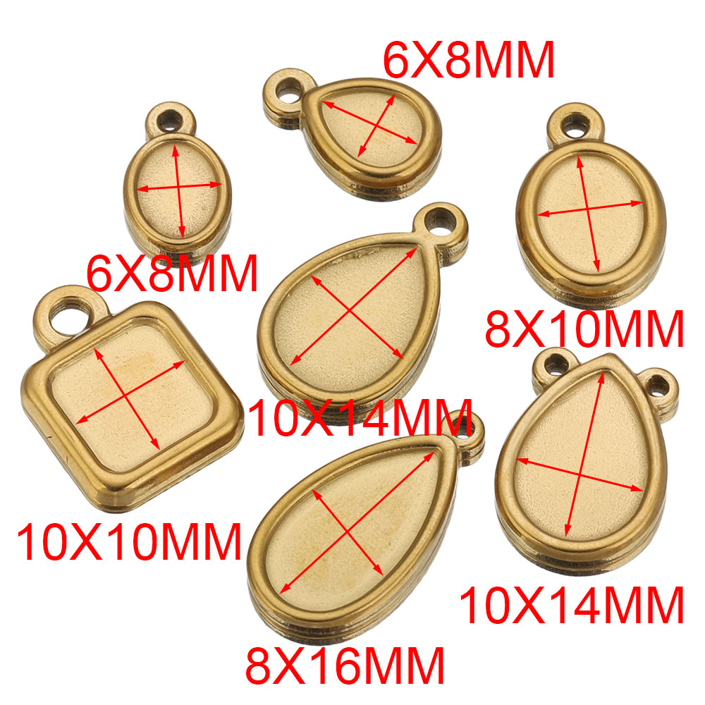 5 pcs Baki Liontin Persegi, Bu - Resin Art Notes ulasan dan harga