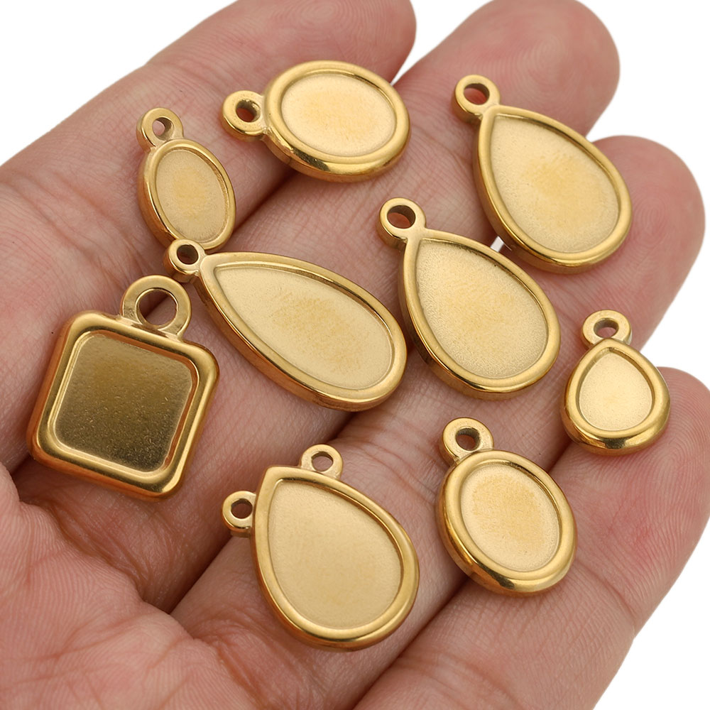 5 pcs Baki Liontin Persegi, Bu - Resin Art Notes ulasan dan harga