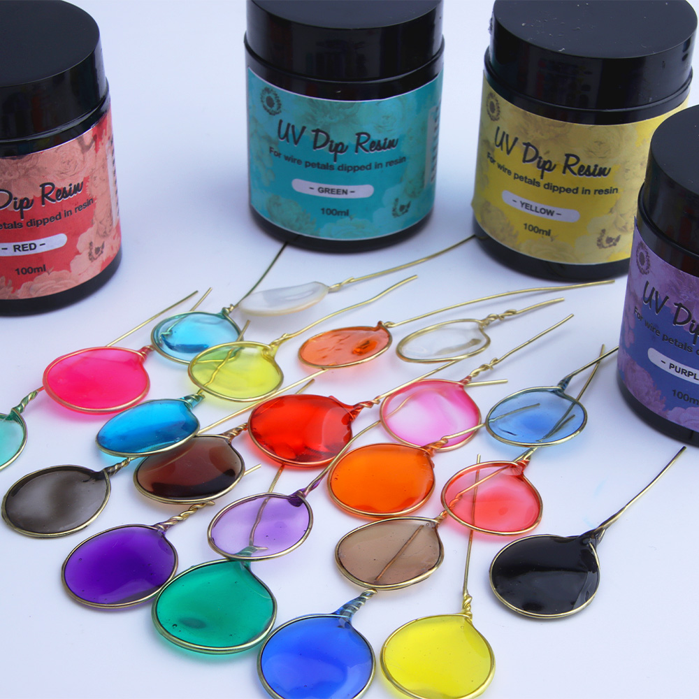 Resin Celup UV 12 Warna (Khusu - Resin Art Uv ulasan dan harga
