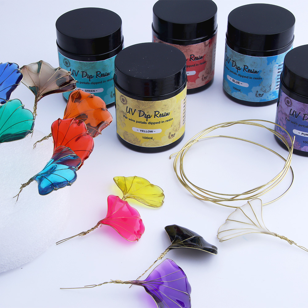 Resin Celup UV 12 Warna (Khusu - Resin Art Uv ulasan dan harga
