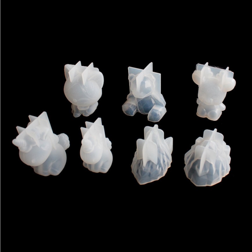 Transparan Unicorn Silikon Epo - Resin Art Tool Kit ulasan dan harga