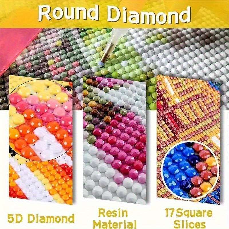 Lukisan Dekorasi Berlian Datar - Resin Art Business ulasan dan harga