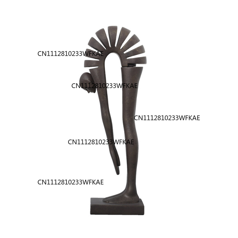 Ornamen figur abstrak resin be - Resin Art Work ulasan dan harga