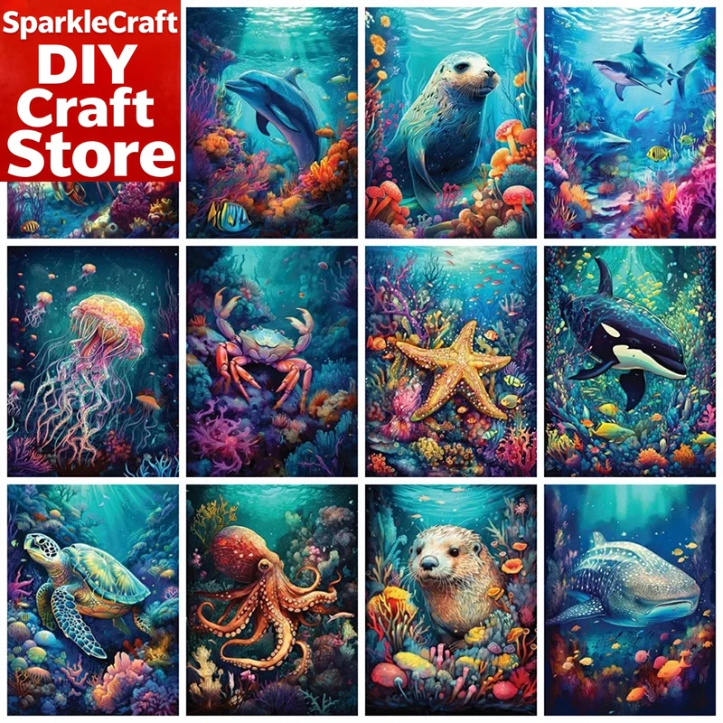 1 Buah Kit Lukisan Berlian Bul - Resin Art Beach ulasan dan harga