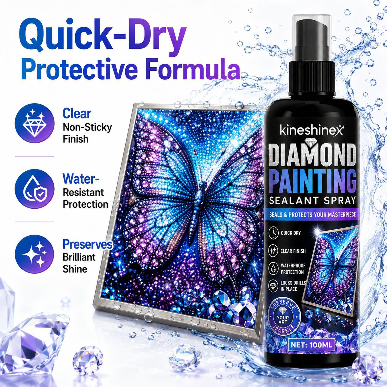 Semprotan Sealant Lukisan Berl - Resin Art Work ulasan dan harga