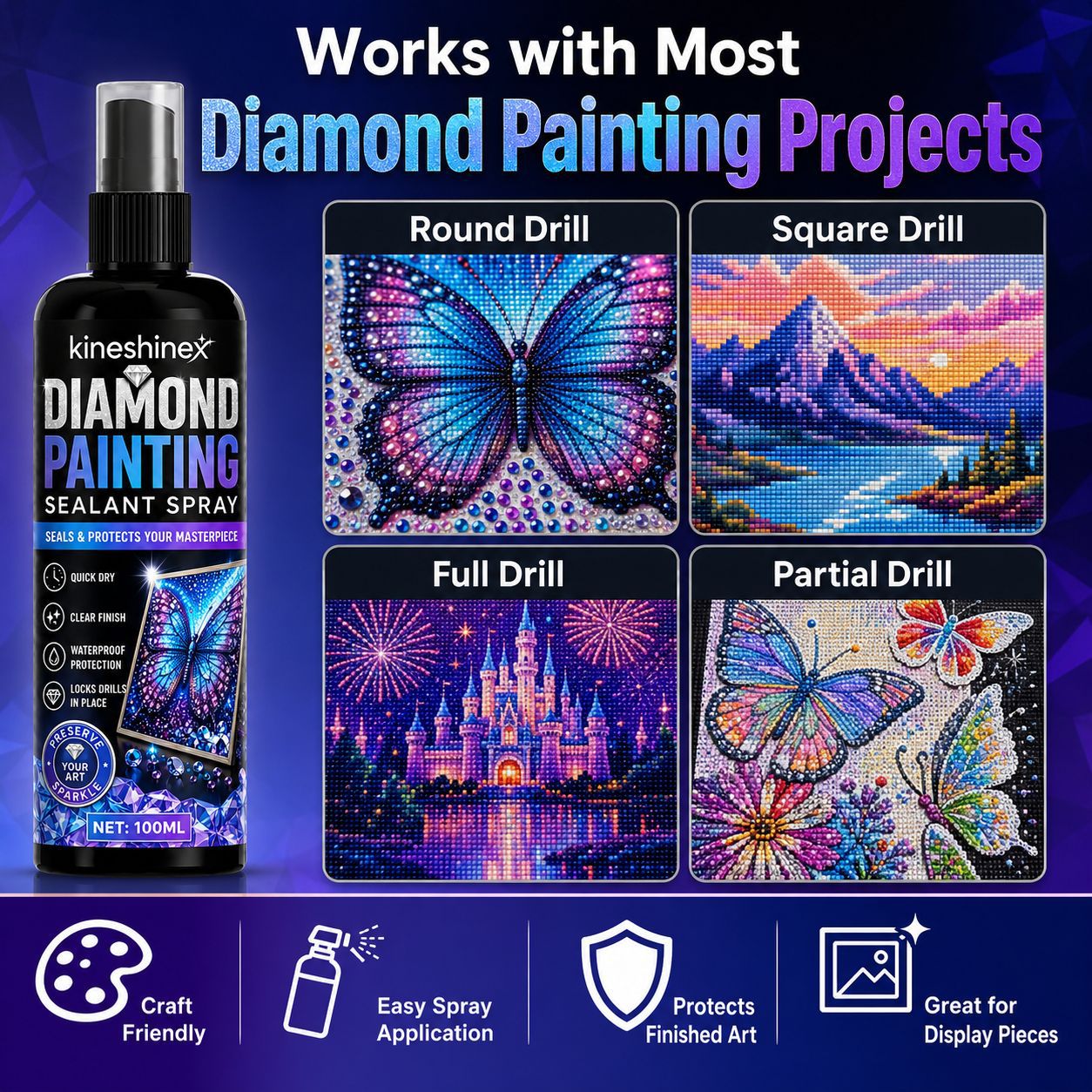 Semprotan Sealant Lukisan Berl - Resin Art Work ulasan dan harga