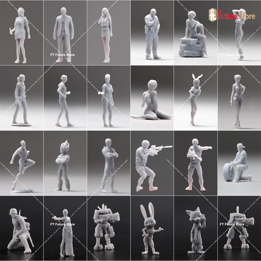 DIY Blind Box 5/10 Buah/Set Mi - Resin Art Anime ulasan dan harga