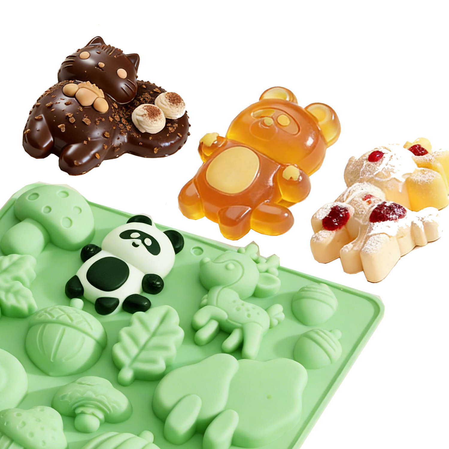 1 Cetakan Kue Silikon Berbentu - Resin Art Tool Kit ulasan dan harga