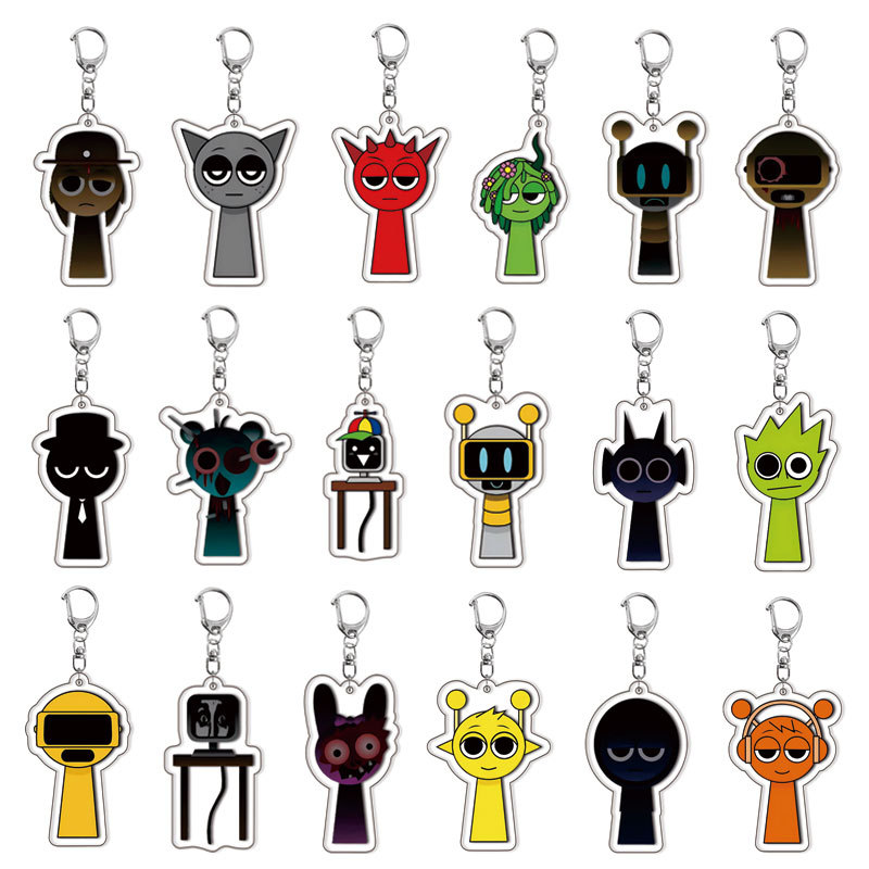 Gantungan Kunci Incredibox Spr - Resin Art Hanging ulasan dan harga