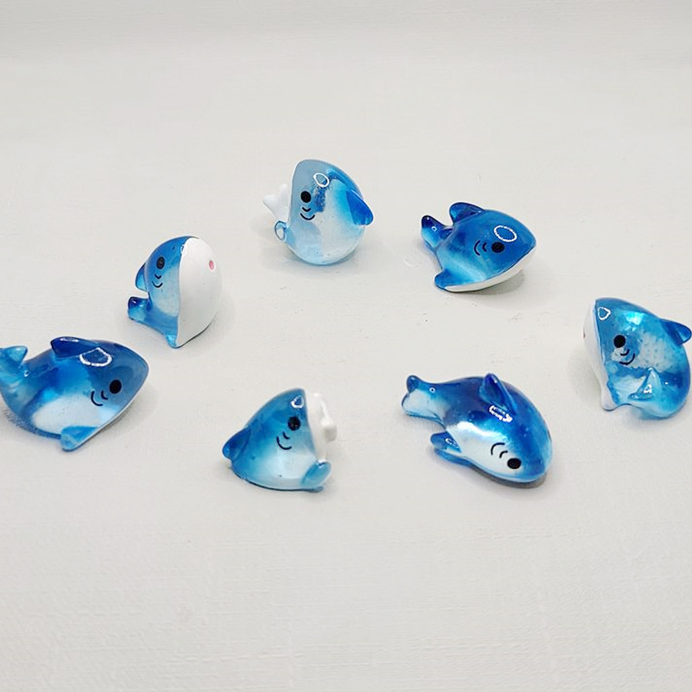 Miniatur hewan laut, 3/6 buah  - Resin Art Beach ulasan dan harga