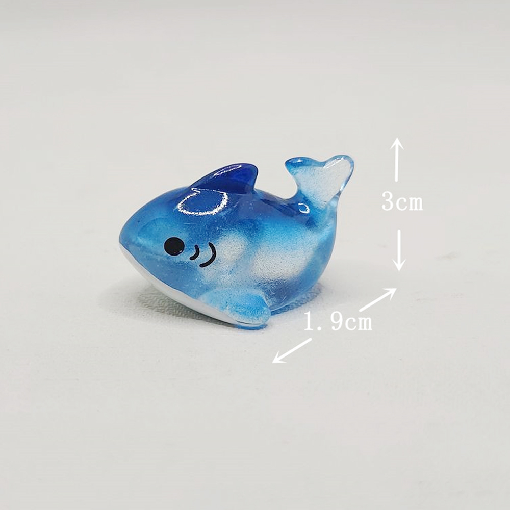 Miniatur hewan laut, 3/6 buah  - Resin Art Beach ulasan dan harga