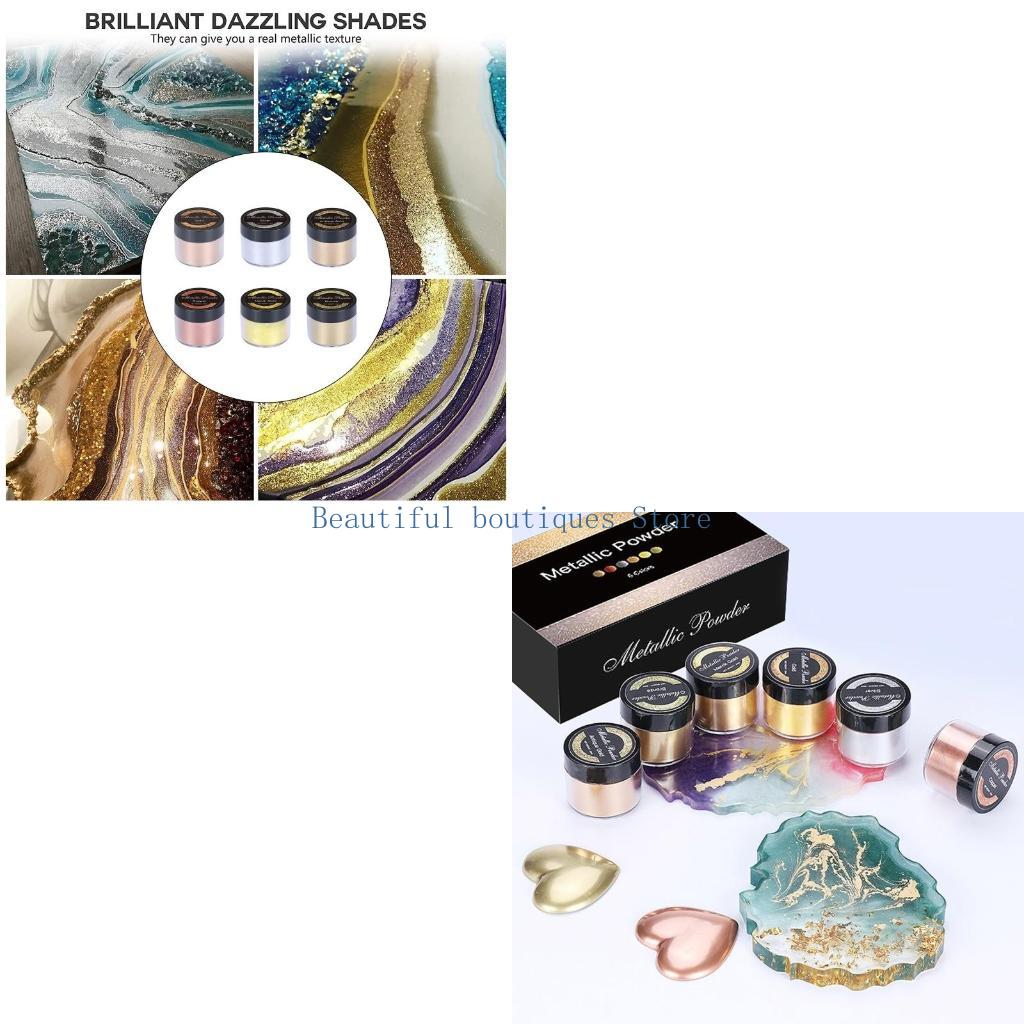 U4LF Warna-warni Mika Bubuk Me - Resin Art Equipment ulasan dan harga