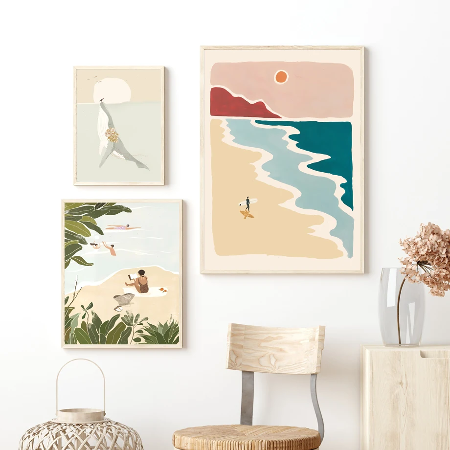 Lukisan Berlian Abstrak, Peman - Resin Art Beach ulasan dan harga
