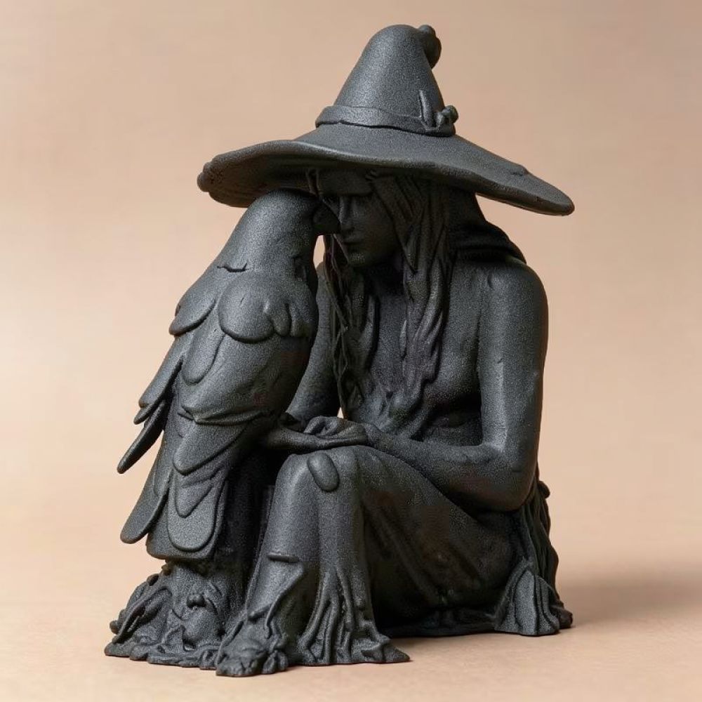 Patung Penyihir Kreatif, Ornam - Resin Art Unique Ideas ulasan dan harga
