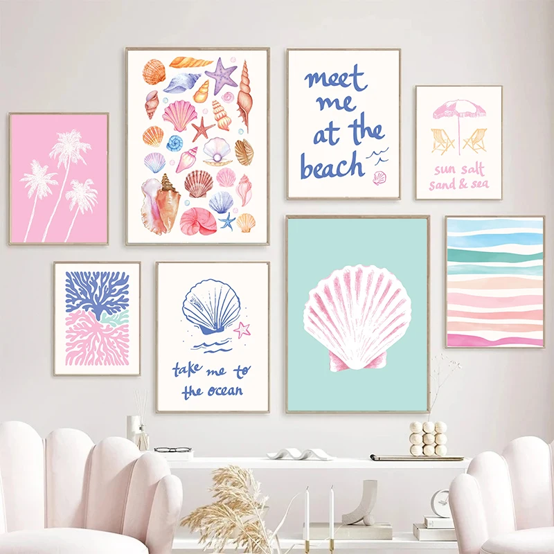 Seni Dinding Galeri Pantai, Se - Resin Art Beach ulasan dan harga