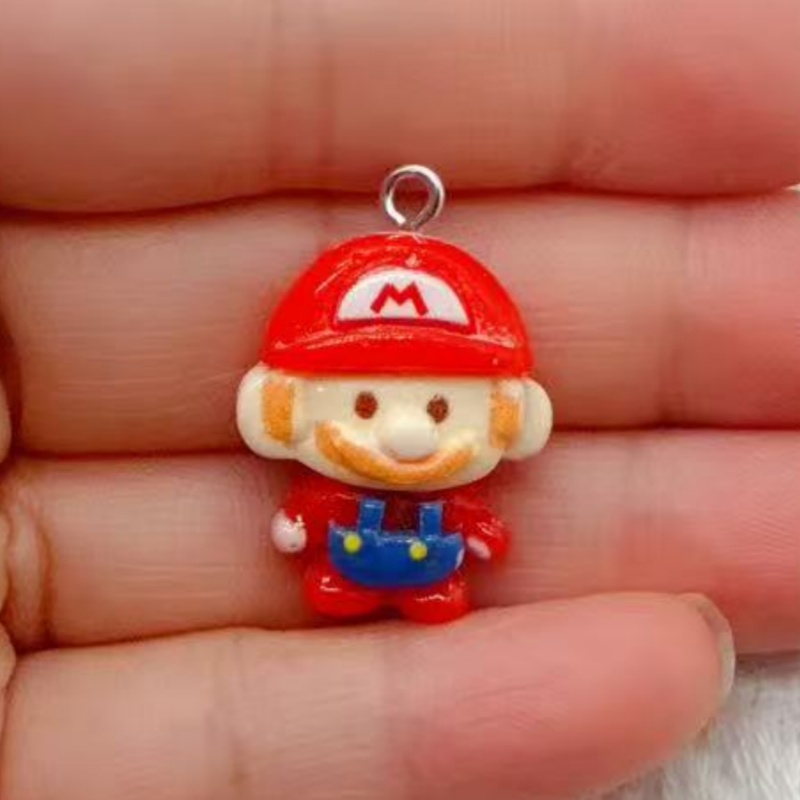 10 buah liontin kartun resin,  - Resin Art Notes ulasan dan harga