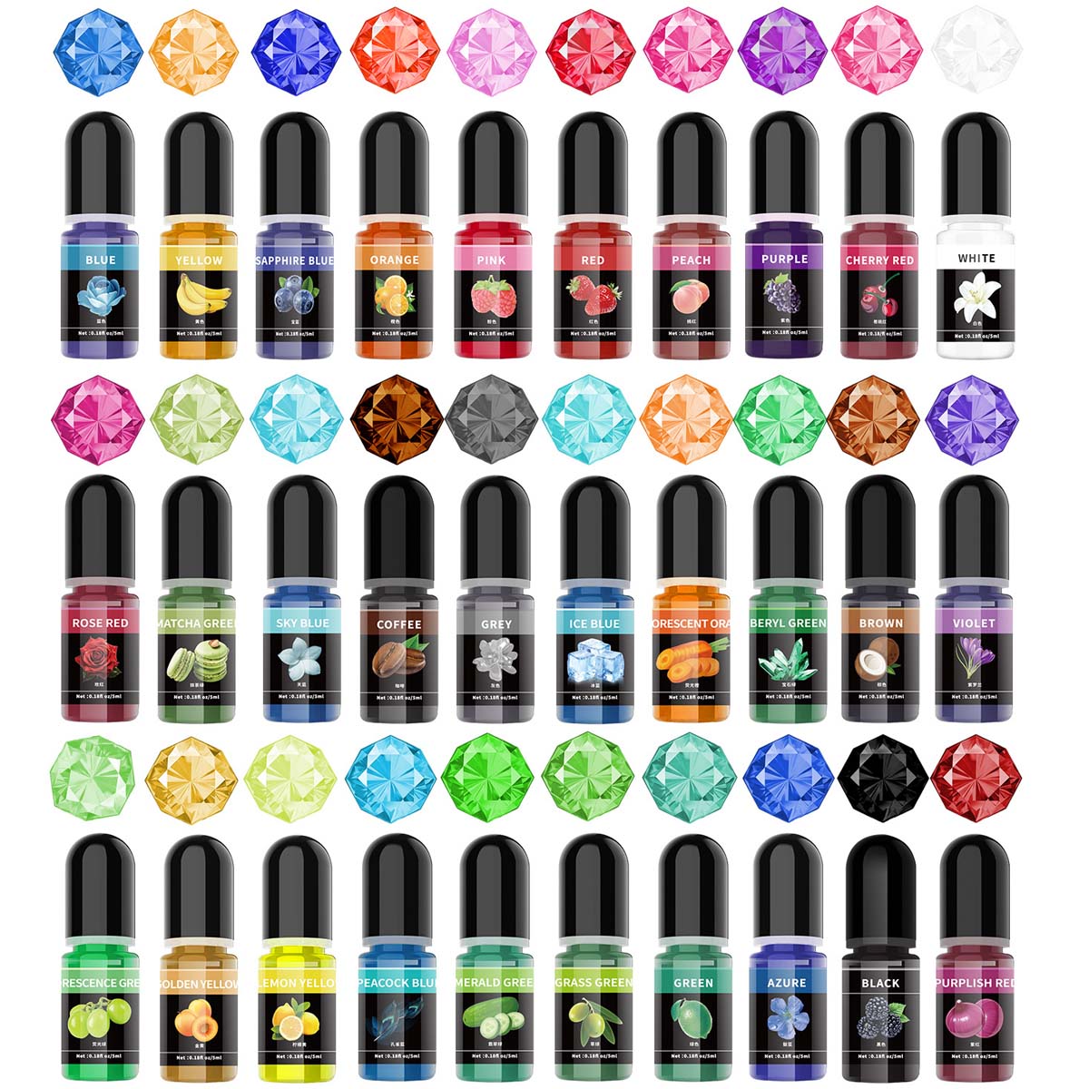 5Ml/Botol Pigmen Resin Epoksi  - Resin Art Uv ulasan dan harga