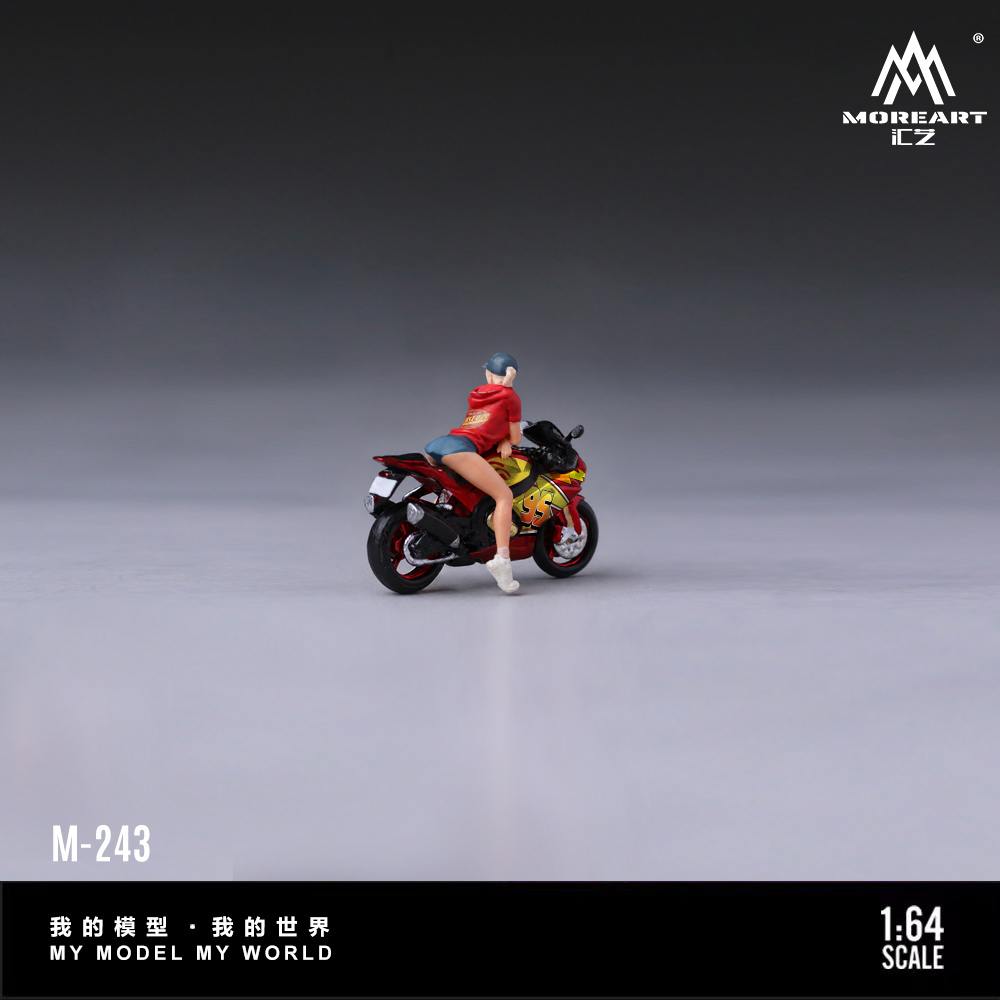 MoreArt 1:64 Model Motor Resin - Resin Art Anime ulasan dan harga