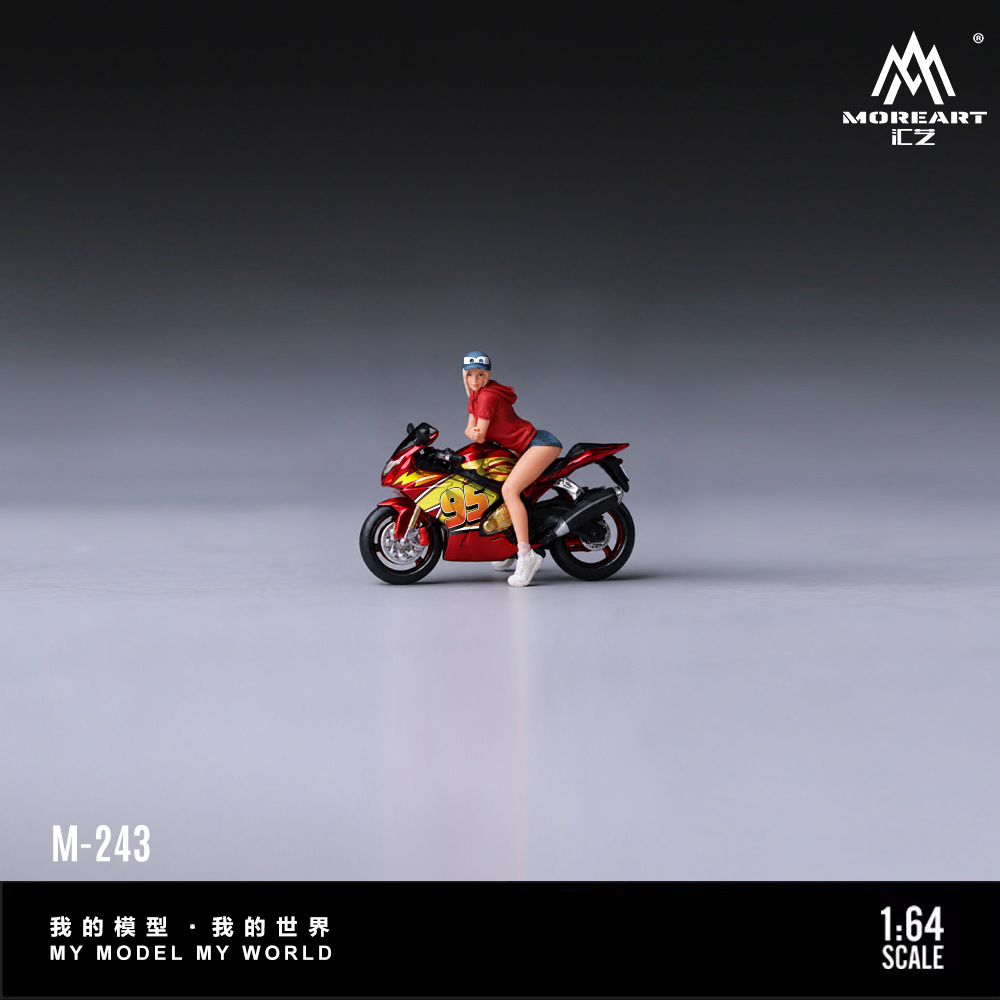 MoreArt 1:64 Model Motor Resin - Resin Art Anime ulasan dan harga