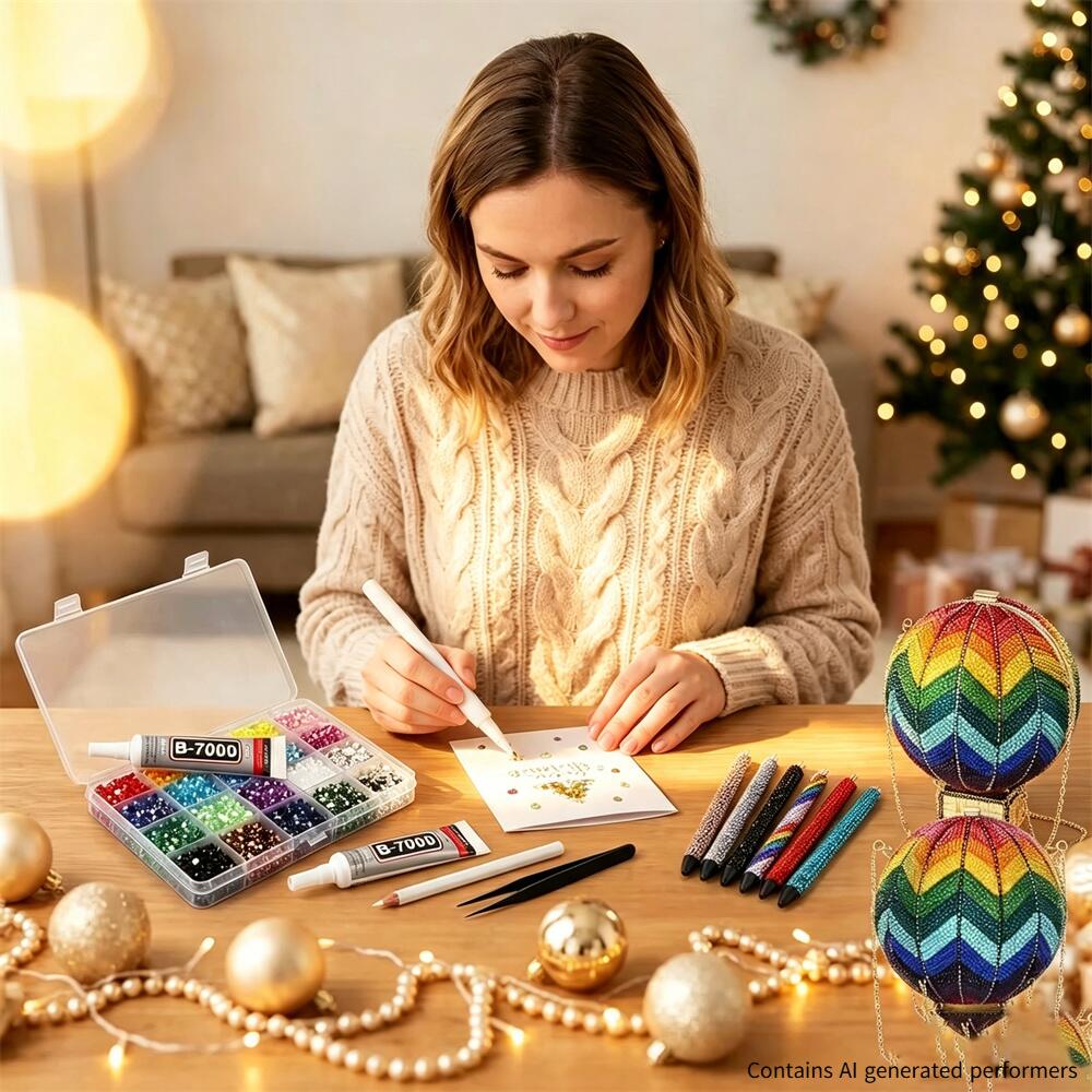 Kit Berlian Imitasi Resin Flat - Resin Art Tool Kit ulasan dan harga
