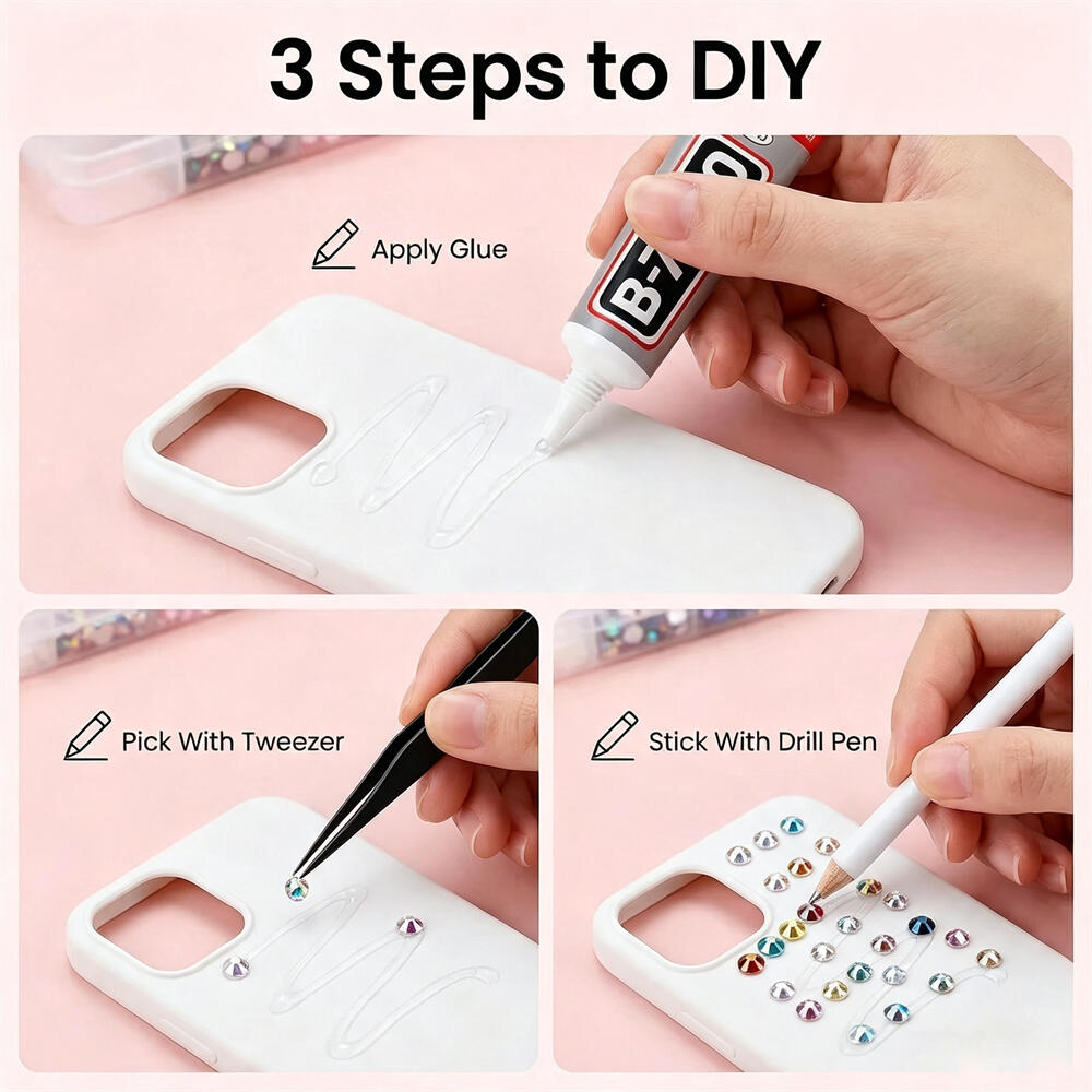Kit Berlian Imitasi Resin Flat - Resin Art Tool Kit ulasan dan harga
