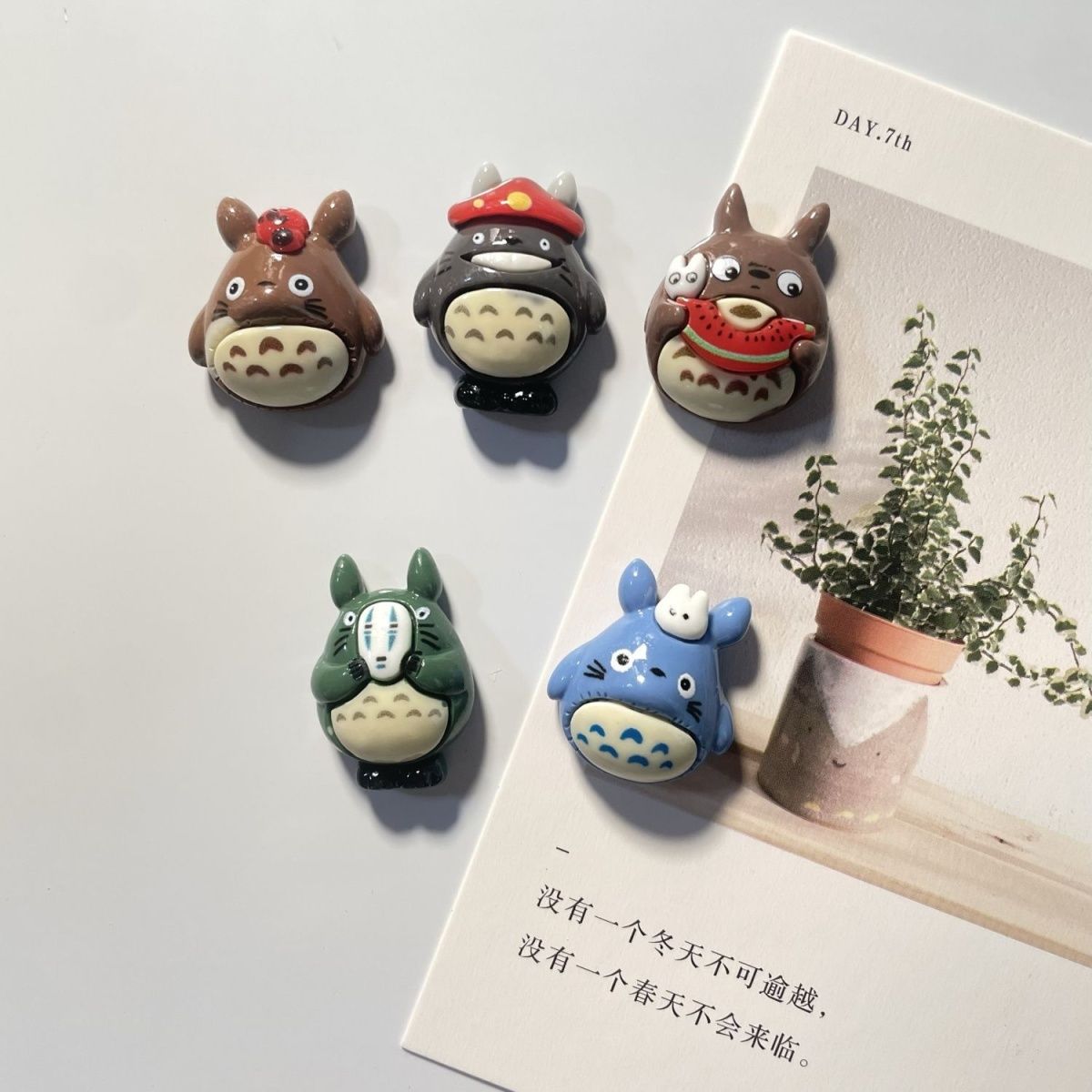 Magnet Kulkas Resin Anime Toto - Resin Art Anime ulasan dan harga