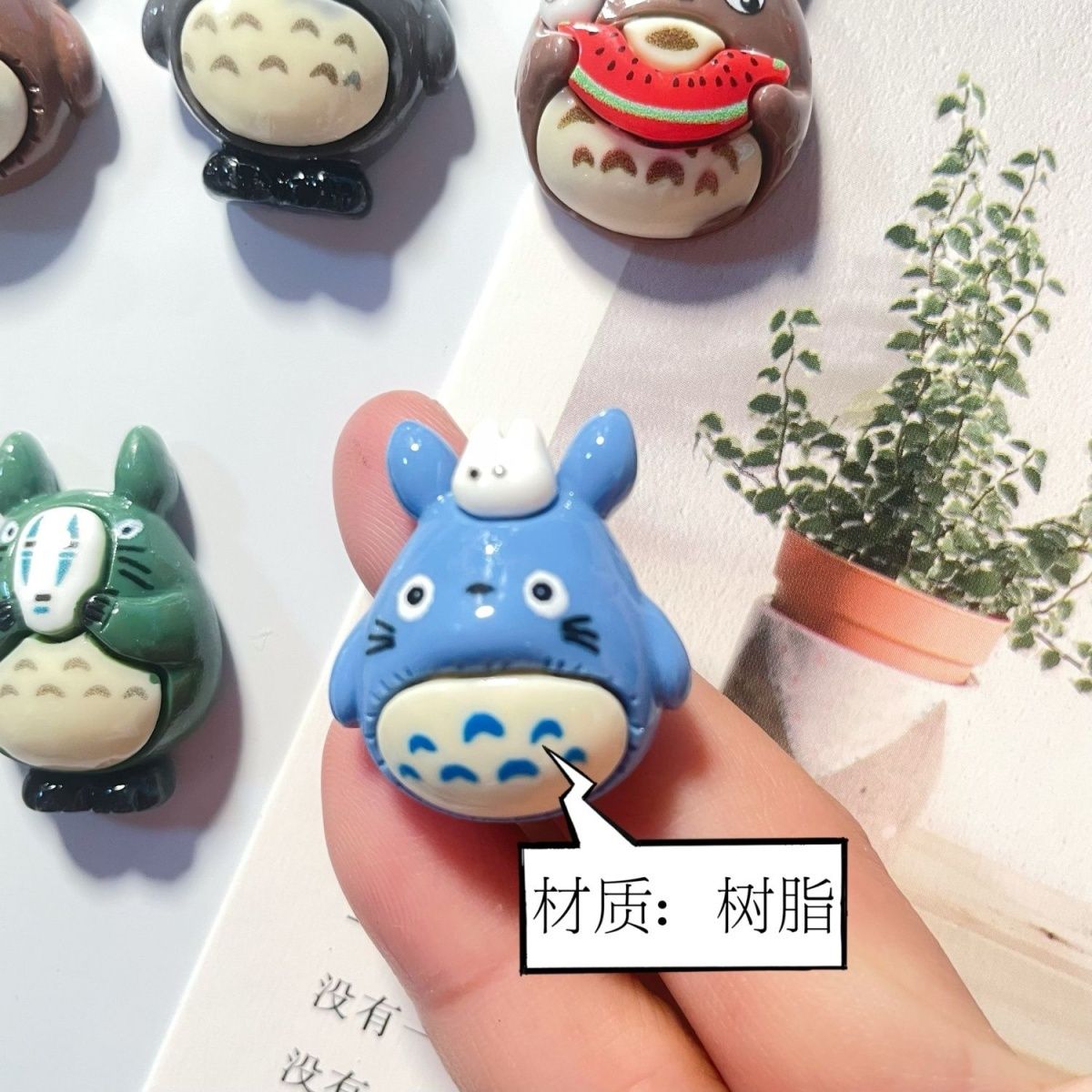 Magnet Kulkas Resin Anime Toto - Resin Art Anime ulasan dan harga